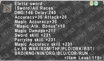 Eletta Sword description.png